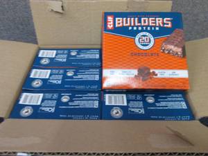 lot 466 image: Case of 6- 6pks Clif Builders Prote...