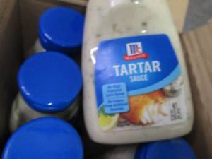 lot 493 image: 6- 8 oz Bottles McCormick Tartar Sa...