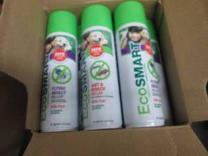 lot 505 image: 9- 14 oz Cans Ecosmart Ant & Roach ...