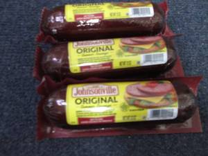 lot 508 image: 3- 12 oz Johnsonville Original Summ...