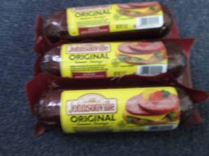 lot 510 image: 3- 12 oz Johnsonville Original Summ...