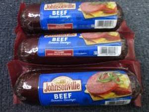 lot 513 image: 3- 12 oz Johnsonville Beef Summer S...