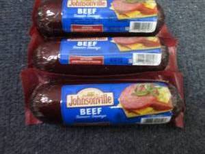 lot 512 image: 3- 12 oz Johnsonville Beef Summer S...