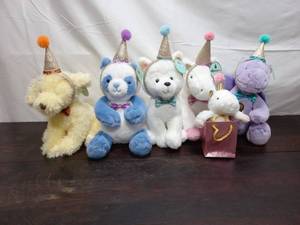 Five Sparklers Stuffed Animals