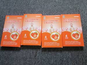 lot 27 image: 4 new packs of 4 ice cooling patche...