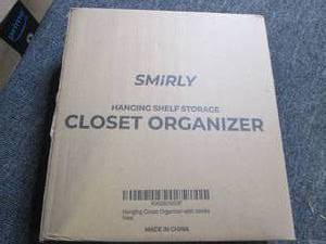 lot 47 image: new hanging shelf storage closet or...