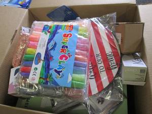 lot 60 image: box of new misc please see pictures...