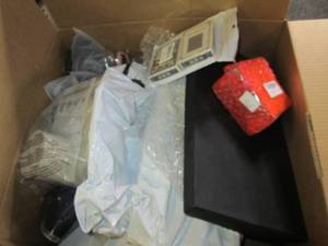 lot 61 image: box of new misc please see pictures...