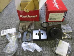 lot 87 image: 2 new Kwikset 158 SQT 11P SMT RCAL ...