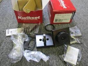 lot 90 image: 2 new Kwikset 158 SQT 11P SMT RCAL ...