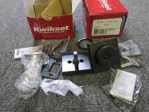 lot 97 image: 2 new Kwikset 158 SQT 11P SMT RCAL ...