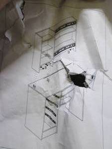 lot 107 image: makeup vanity with sliding mirror ...