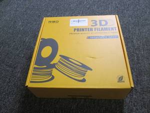 lot 126 image: rbd 3d printer filament black ...