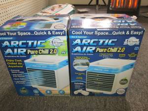 lot 138 image: 2 arctic air pure chill 2.0 open bo...