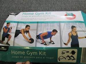 lot 139 image: home gym kit open box ...