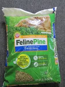 lot 156 image: bag of feline pine all natural pine...
