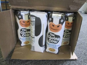 lot 165 image: case of 24 kemps the giving cow red...