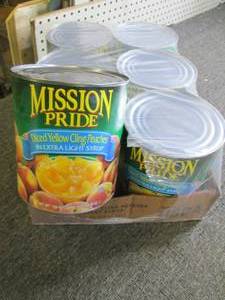 lot 175 image: case of 6 cans of mission pride dic...