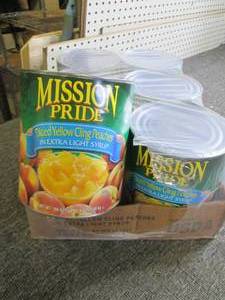 lot 176 image: case of 6 cans of mission pride dic...
