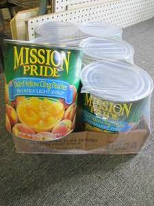 lot 181 image: case of 6 cans of mission pride dic...