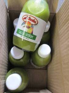 lot 194 image: case of 610 fl oz bottles of salsa...
