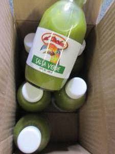 lot 196 image: case of 610 fl oz bottles of salsa...