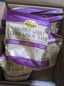 lot 206 image: case of 8  2 lb bags of golden hom...