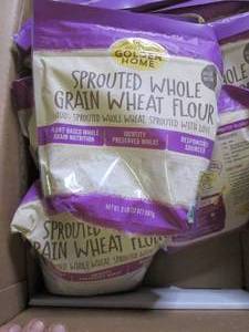 lot 207 image: case of 8  2 lb bags of golden hom...