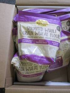lot 210 image: case of 8  2 lb bags of golden hom...