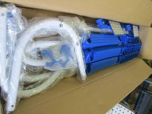 lot 223 image: the wet set new intex pool ladder ...