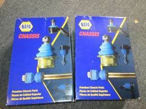 lot 238 image: box of napa chassis parts ...