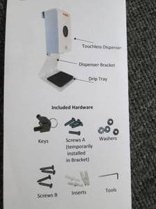 lot 246 image: tabletop soap dispenser ...