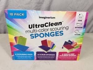 lot 29 image: New 18 Pack of Sponges