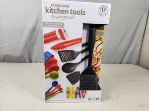 lot 67 image: New Farberware Kitchen Tools and Gadget Set