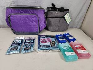 lot 102 image: New Coolers and Ice Packs