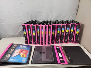 lot 106 image: 15 New Staples Better Binders