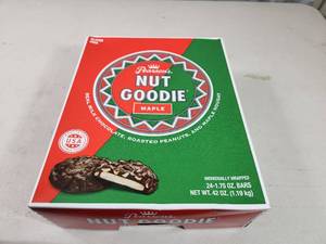 lot 128 image: New Case of Pearson Nut Goodie Bars