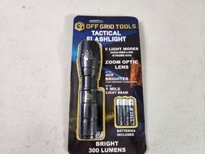 lot 142 image: New Off The Grid Tools Portable Tactical Flashlight