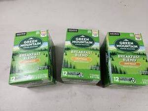 lot 146 image: 36 New Green Mountain Coffee Kuerig Kcups