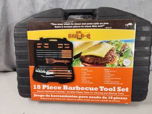 lot 177 image: New 18 Piece BBQ Tool Set