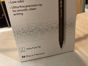 lot 42 image: Ultra Fine Permanent Markers