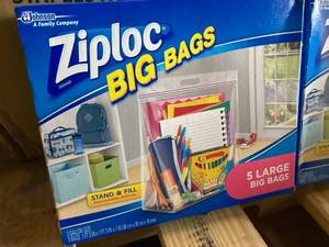 lot 12 image: Ziploc Big Bags