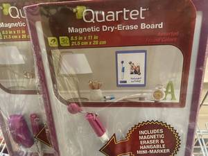 lot 56 image: Small Dry Erase Boards