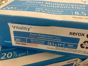 lot 85 image: Pastel Pink and Yellow Paper