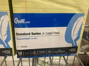 lot 89 image: Junior Legal Pads