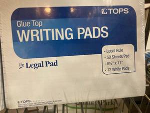 lot 141 image: Writing Pad Notepads