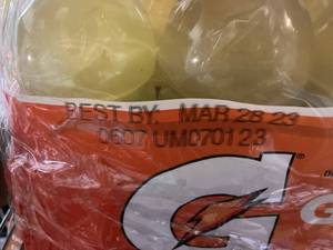 lot 117 image: Lemon-Lime Gatorade