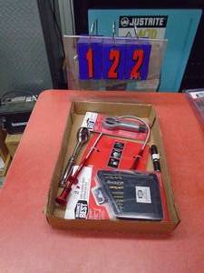 Flat of tools. As shown.