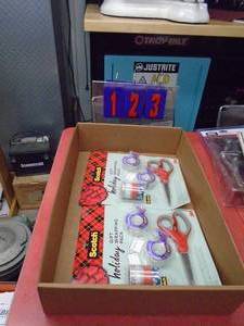 2 packs of 3M christmas wrap kits. As shown.