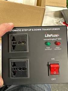lot 19 image: New Litefuze Converting Box 900 Voltage Transformer